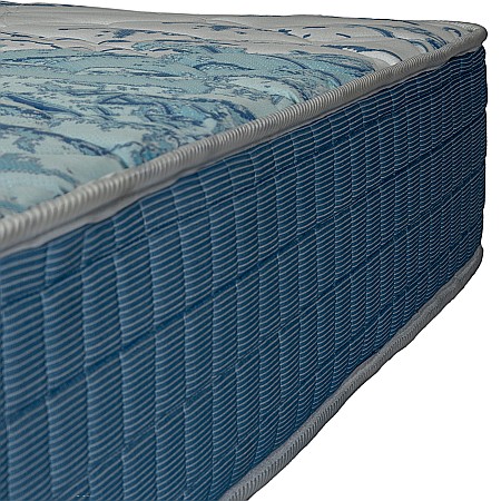 Set Saltea ortopedica cu spuma poliuretanica, Memory Foam 5 cm Paris, 140x200x23cm, fermitate tare, sistem de aerisire perimetral Saltex plus husa hipoalergenica, microfibra, lavabila la 95°C [2]