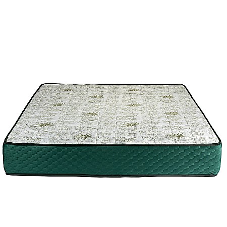 Set Saltea ortopedica, Memory Foam Crin, 140x200x25cm, fermitate tare, cu spuma poliuretanica, memory foam 5 cm, sistem de aerisire perimetral, Salt Confort plus 2 perne matlasate, umplutura poliester, 50x70cm, husa antialergenica, pilota iarna, 180x200cm [2]