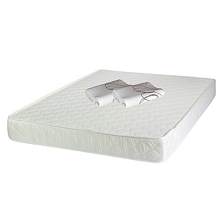 Promotii - Set Saltea ortopedica, Pegas Comfort Flex 160x200x20cm, fermitate tare, cu spuma poliuretanica, Saltsib plus 2 perne ortopedice, memory, husa detasabila, 52x32 cm