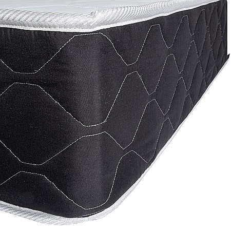 Set Saltea ortopedica, Praga 140x200x22 cm, plasa de arcuri tip Bonell, box spring system, fermitate medie, sistem de aerisire perimetral, Saltsib plus 2 perne matlasate, 50x70cm si husa hipoalergenica, microfibra, lavabila la 95°C [8]