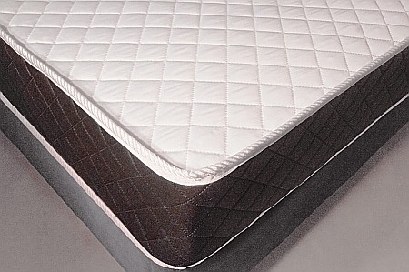 Set Saltea ortopedica, Praga 160x190x22 cm, cu plasa de arcuri tip Bonell, box spring system, fermitate medie, sistem de aerisire perimetral, Saltsib plus 2 perne matlasate microfibra 50x70cm, lavabile la 60°C [4]