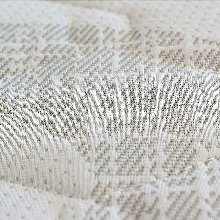 Set Saltea ortopedica, Saturn Memory Plus Comfort 140x200x20cm, cu spuma poliuretanica HR, memory foam 4 cm, husa detasabila tricot, hipoalergenica, fermitate mediu spre tare, Saltsib  plus pilota microfibra iarna, matlasata, umplutura poliester, 180x200cm [5]