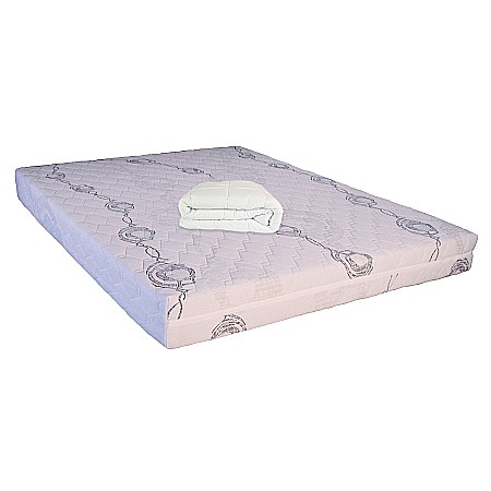 Produse - Set Saltea ortopedica, Saturn Memory Plus Comfort 180x200x20cm, cu spuma poliuretanica HR, memory foam 4 cm, husa detasabila tricot, hipoalergenica, fermitate mediu spre tare, Saltsib plus pilota microfibra vara, 180x200cm, antialergica, lavabila la 95°C