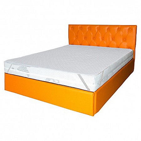 Set Saltea ortopedica, Saturn Memory Plus Comfort 160x200x20cm, cu spuma poliuretanica HR, memory foam 4 cm, husa detasabila tricot, hipoalergenica, fermitate mediu spre tare, Saltsib plus husa microfibra, matlasata ultrasonic, lavabila la 95°C [1]