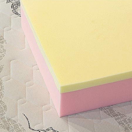 Set Saltea ortopedica, Saturn Memory Plus Comfort 90x190x20cm, cu spuma poliuretanica HR, memory foam 4 cm, husa detasabila tricot, hipoalergenica, fermitate mediu spre tare, Saltsib plus perna matlasata, microfibra 50x70cm [5]