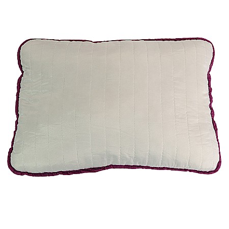 Set Saltea ortopedica, Terra Standard Spring Comfort 140x200x26cm, cu plasa de arcuri Bonell, husa detasabila tricot, hipoalergenica, fermitate mediu spre tare, Saltsib plus 2 perne matlasate 50x70cm, umplutura fibre de poliester, lavabile la 60°C [6]