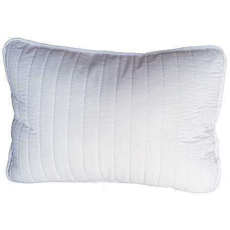 Set Saltea ortopedica, tip relaxa, Dafin Lux Ortopedic, 160x190x21cm, fermitate medie, cu plasa de arcuri tip Bonell, fata vara-iarna, sistem de aerisire cu butoni, Salt Confort plus 2 perne matlasate microfibra 50x70cm, lavabile la  60°C [1]