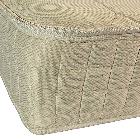 Set Saltea ortopedica, tip relaxa, Dafin Lux Ortopedic, 140x200x21cm, fermitate medie, cu plasa de arcuri tip Bonell, fata vara-iarna, sistem de aerisire cu butoni, Salt Confort plus pilota hipoalergenica iarna, densitate 400g/mp, 180x200cm [6]