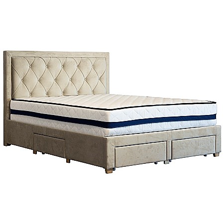 Set Saltea ortopedica, Tulip Super Lux Comfort, 140x200x30cm, fermitate tare, cu plasa de arcuri tip Bonell, sistem de aerisire banda Spaceair, Saltsib plus 2 perne matlasate microfibra 50x70cm, lavabile la 60°C [1]