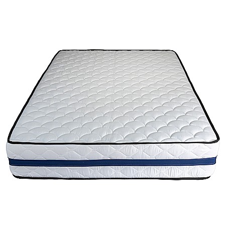 Set Saltea ortopedica, Tulip Super Lux Comfort, 160x200x30cm, fermitate tare, cu plasa de arcuri tip Bonell, sistem de aerisire banda Spaceair, Saltsib plus doua perne matlasate, microfibra 50x70cm si husa hipoalergenica, microfibra, lavabila la 95°C [7]