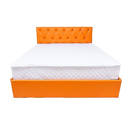 Set Saltea ortopedica, Uranus Standard Spring Comfort 140x200x26cm, plasa de arcuri Bonell, fermitate mediu spre tare, Saltsib plus protectie saltea hipoalergenica, cu elastice pe colturi [2]