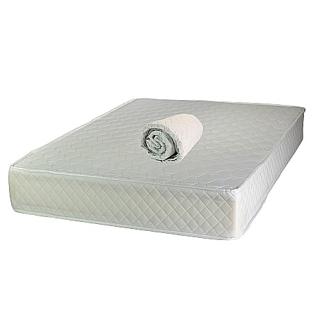 Produse - Set Saltea ortopedica, Uranus Standard Spring Comfort 140x200x26cm, plasa de arcuri Bonell, fermitate mediu spre tare, Saltsib plus protectie saltea hipoalergenica, cu elastice pe colturi