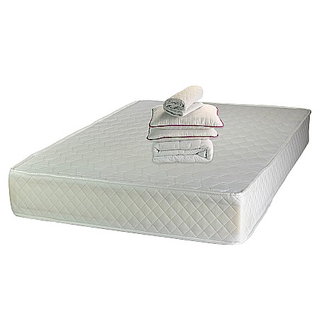 Set Saltea ortopedica Uranus Standard Spring Comfort 160x200x26cm plasa arcuri Bonell, fermitate mediu-tare, Saltsib, 2 perne matlasate, 50x70cm, protectie microfibra, cu elastice pe colturi, pilota vara, lavabila la 95°C, 180x200cm [0]