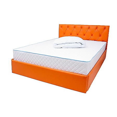 Set Saltea ortopedica, Uranus Standard Spring Comfort 140x200x26cm, plasa de arcuri Bonell, fermitate mediu spre tare, Saltsib plus pilota microfibra iarna, matlasata, umplutura poliester, 180x200cm [1]