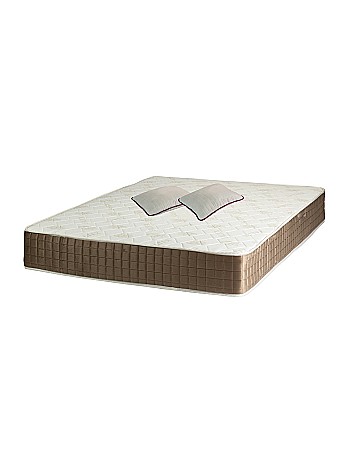 Produse - Set Saltea SuperOrtopedica Lux Roma, 160x190x23cm, fermitate tare, cu plasa arcuri tip bonell, reversibila, sistem aerisire perimetral, Saltex plus 2 perne matlasate microfibra 50x70cm, lavabile la  60°C