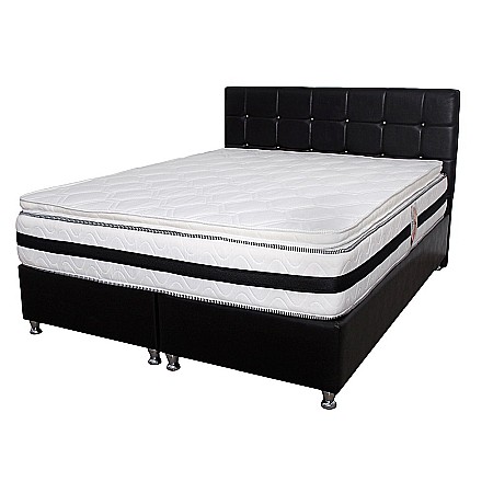 Topper saltea 125x200 spuma 5cm, fermitate moale, spuma poliuretanica, husa fixa matlasata, microfibra, Saltsib [2]