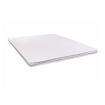 Topper saltea 180x200 spuma 5cm, fermitate moale, spuma poliuretanica, husa fixa matlasata, microfibra, Saltsib [3]