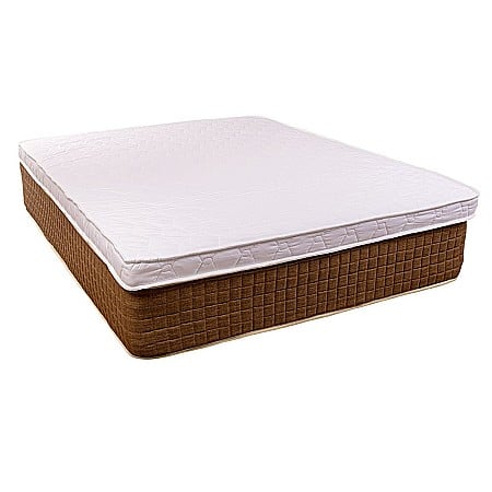 Top saltele 10 cm - Topper saltea 90x200 spuma 10cm, fermitate medie spre tare, spuma poliuretanica, husa fixa matlasata, microfibra, Saltsib