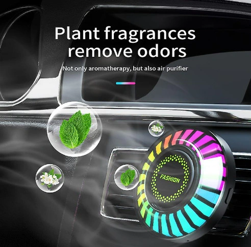 Ambientale auto grila ventilatie, cu odorizant, control din aplicatie [1]