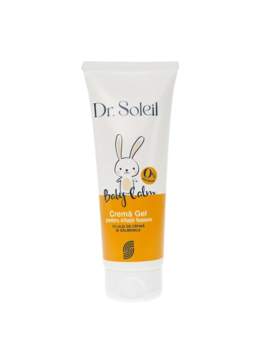 Baby Calm gel iritații fesiere bebeluși, Ulei de Cătină și extract de Gălbenele, 100 ml, Dr. Soleil [2]