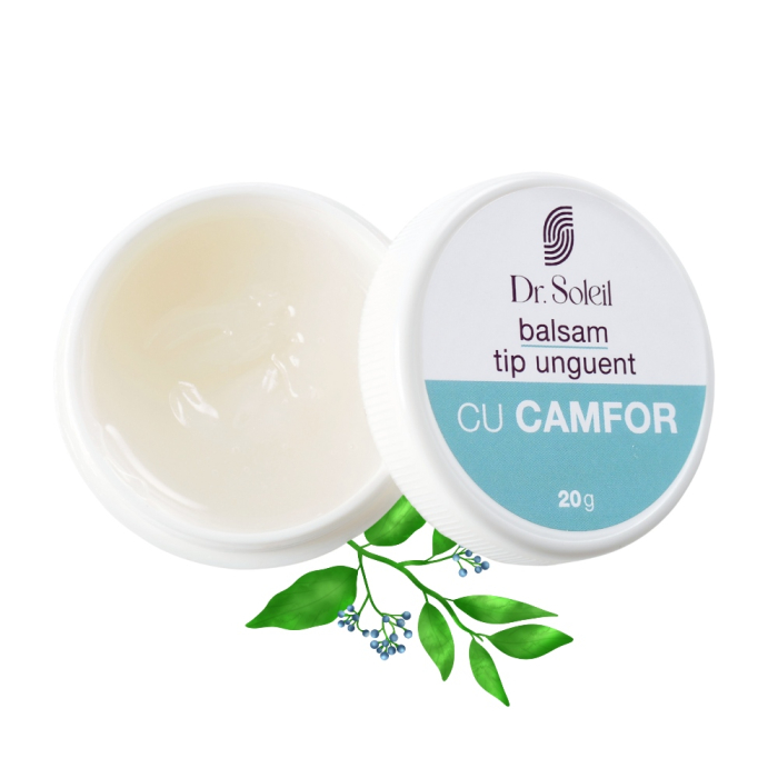 Balsam tip unguent cu Camfor, 20 g, Dr. Soleil [1]
