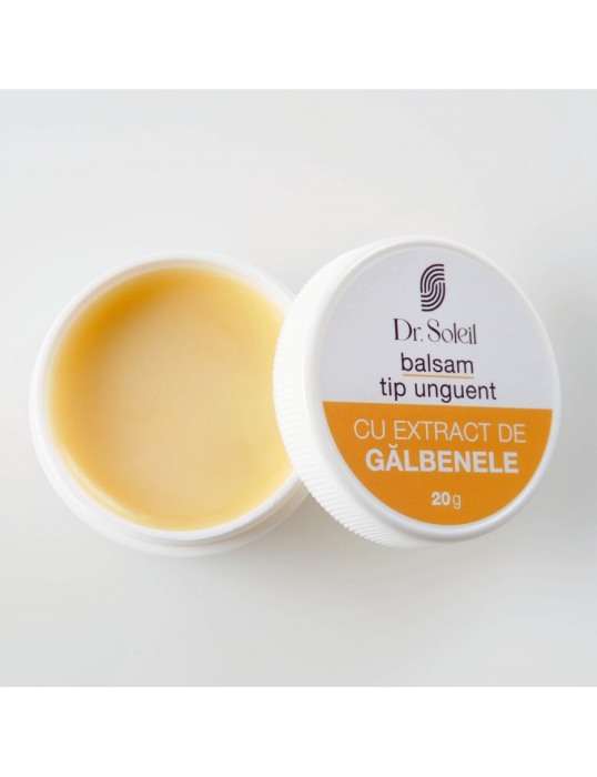 Balsam tip unguent cu extract de Gălbenele, 20 g, Dr. Soleil [2]