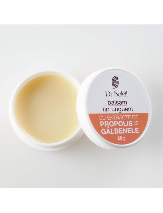 Balsam tip unguent cu extracte de Propolis și Gălbenele, 20 g, Dr. Soleil [2]