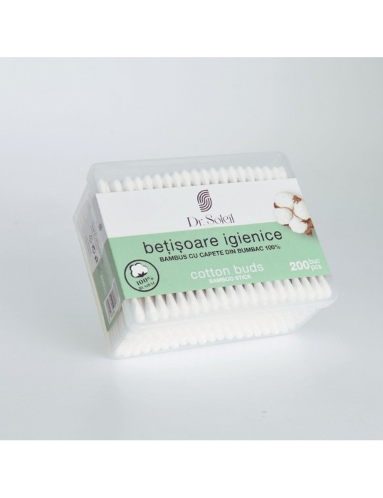 Bețișoare igienice bambus, 200 buc, Dr. Soleil [3]