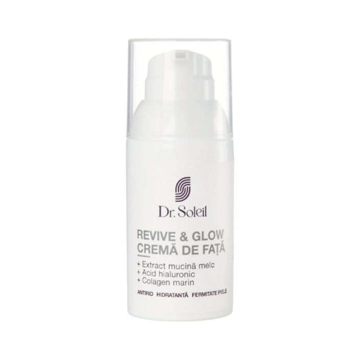 Cremă față cu mucină de melc Revive & Glow, 30 ml, Dr. Soleil [2]