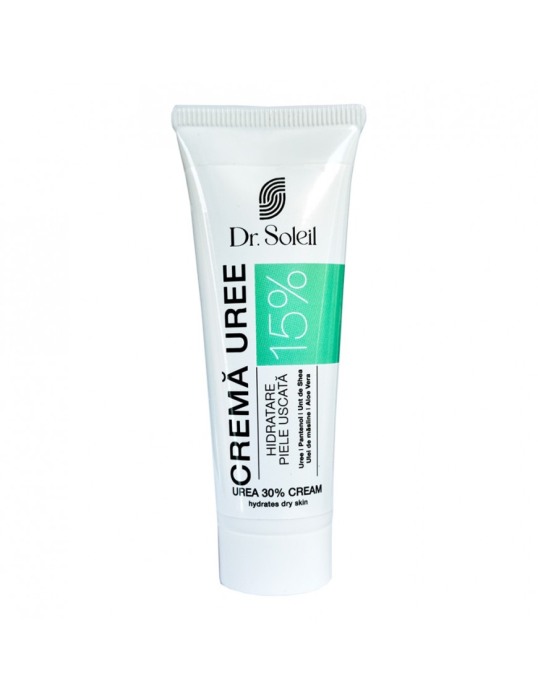 Cremă Uree 15% cu Pantenol, Unt de Shea, Ulei de Măsline și Aloe Vera, 50 ml, Dr. Soleil [2]
