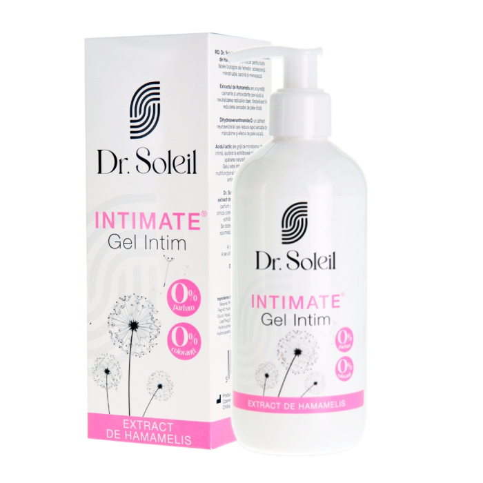 Gel intim cu extract de Hamamelis și Acid Lactic, 300 ml, Intimate Dr. Soleil [1]