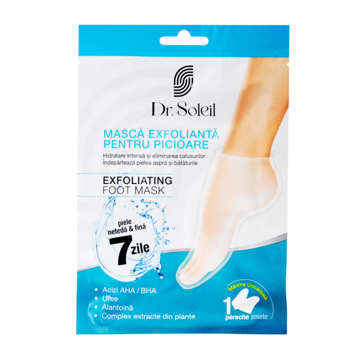 Mască exfoliantă picioare, Dr. Soleil [1]