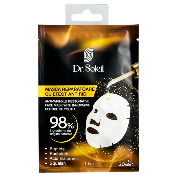 Mască față reparatoare efect antirid, Dr. Soleil [1]