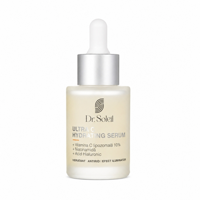 Ultra C Hydrating Serum cu Vitamina C lipozomală 10%, 30 ml, Dr. Soleil [2]