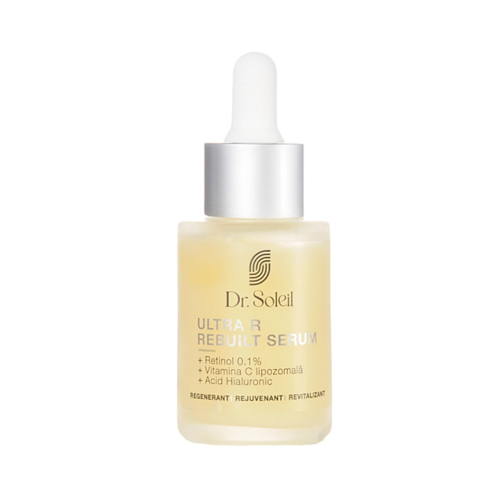 Ultra R Rebuilt Serum cu Retinol 0.1%, 30 ml, Dr. Soleil [2]