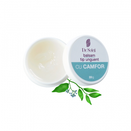 Balsam tip unguent cu Camfor, 20 g, Dr. Soleil [1]