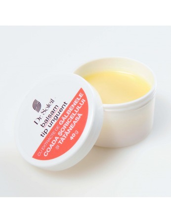 Balsam tip unguent cu extracte de Gălbenele, Coada Șoricelului și Tătăneasă, 40 g, Dr. Soleil [1]