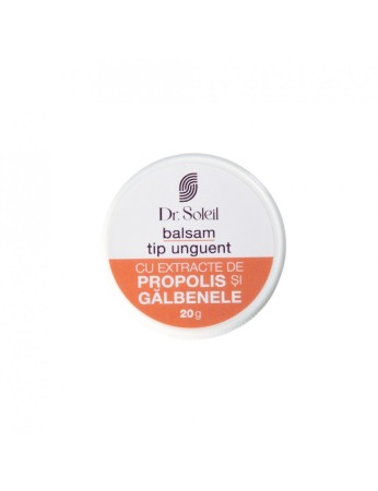 Ingrijire Corp - Balsam tip unguent cu extracte de Propolis și Gălbenele, 20 g, Dr. Soleil
