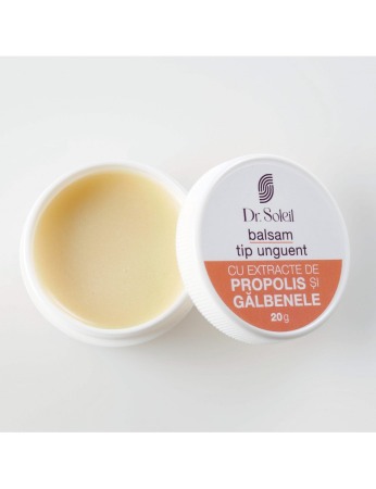 Balsam tip unguent cu extracte de Propolis și Gălbenele, 20 g, Dr. Soleil [1]