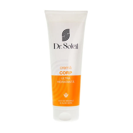 Ingrijire Corp - Cremă corp ultra hidratantă cu Ulei de Migdale și Aloe Vera, 250 ml, Dr. Soleil