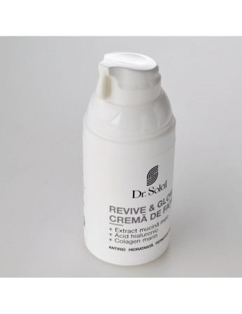 Cremă față cu mucină de melc Revive & Glow, 30 ml, Dr. Soleil [4]