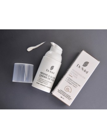 Cremă față cu mucină de melc Revive & Glow, 30 ml, Dr. Soleil [2]