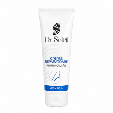 Ingrijire Maini si Picioare - Cremă protectoare călcâie, cu Vitamina A, 100 ml, Dr. Soleil