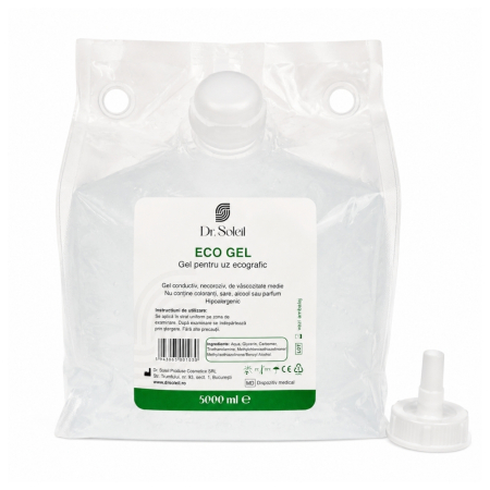 Dispozitive medicale - Eco Gel, uz ecografic și IPL, pungă 5000 ml, Dr. Soleil
