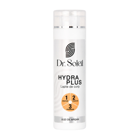 Ingrijire Corp - Lapte corp Hydra Plus cu Ulei de Argan, 250 ml, Dr. Soleil