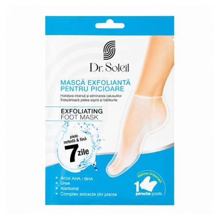 Ingrijire Maini si Picioare - Mască exfoliantă picioare, Dr. Soleil