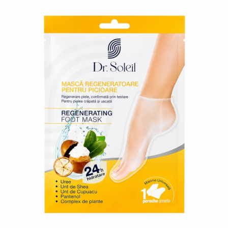 Ingrijire Maini si Picioare - Mască regeneratoare picioare, Dr. Soleil