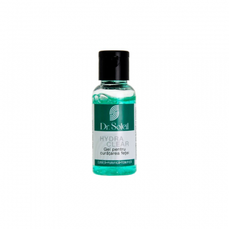 Ingrijire Ten - Mostră gel curățare față Hydra Clear, 30 ml, Dr. Soleil