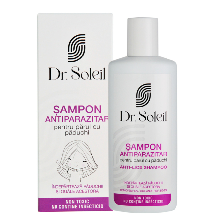 Produse pentru copii - Șampon păr cu păduchi, 200 ml, Dr. Soleil