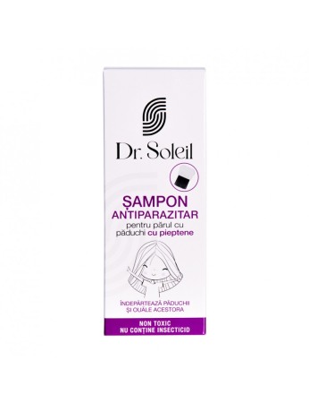 Șampon păr cu păduchi cu pieptene, 200 ml, Dr. Soleil [2]